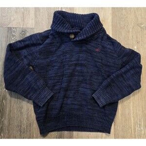 Nautica sweater boys size‎ M(5/6) 100% cotton blue
